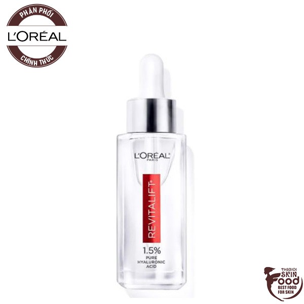 Tinh Chất Cấp Ẩm, Cải Thiện Nếp Nhăn L'oreal Revitalift 1.5% Hyaluronic Acid Serum 30ml