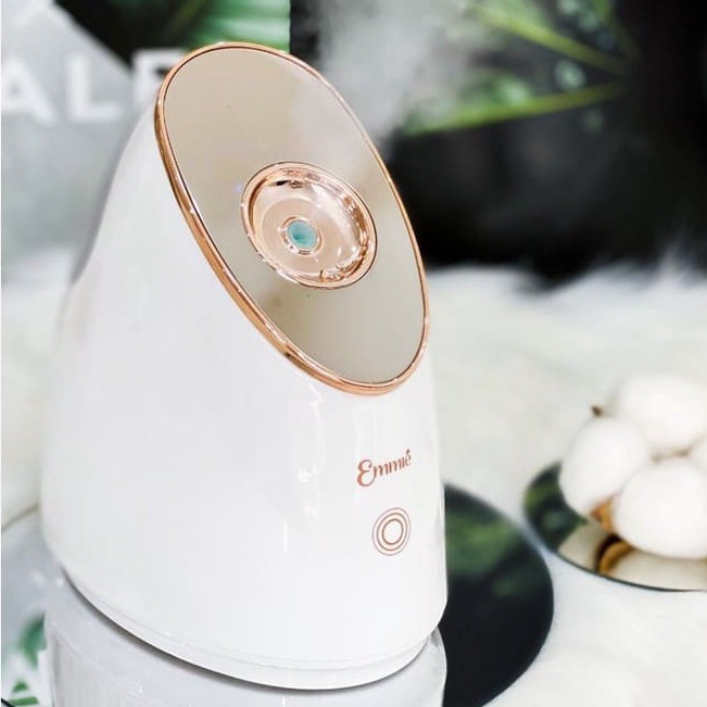 [CHÍNH HÃNG EMMIÉ BY HAPPY] MÁY XÔNG MẶT CẤP ẨM SÂU NANO ION - EMMIÉ NANO IONIC FACIAL STEAMER &amp; HUMIDIFIER