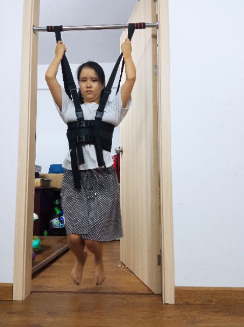 Đai treo xà đơn kéo dãn cột sống-MẪU MỚI-giảm đau cho người thoát vị đĩa đệm