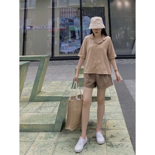 Áo Sơ Mi Nữ Vintage Cổ Sen