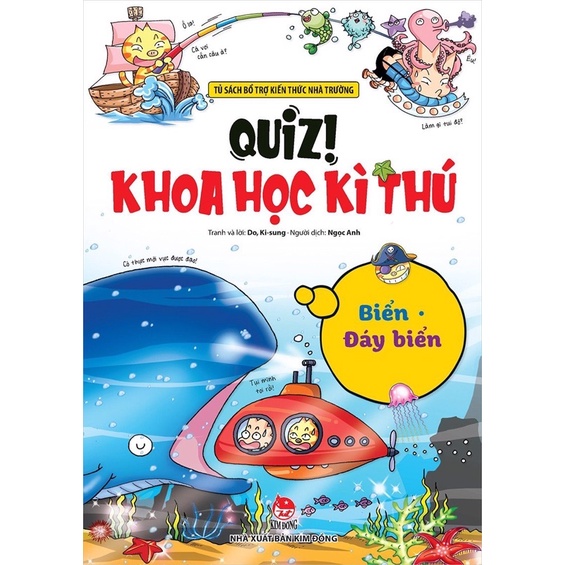 [Mã LIFEMALL995 giảm 10% đơn 99K] Sách - Quiz Khoa học kì thú ( có mã lẻ)