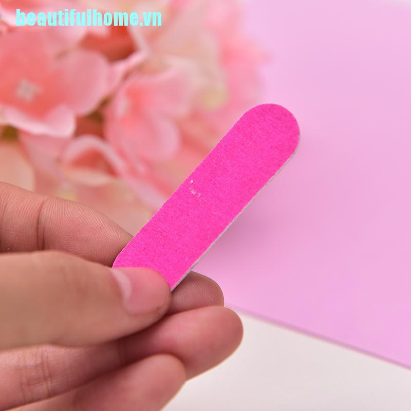 Bộ 100 Cây Dũa Móng Tay mini Dùng Một Lần Tiện Lợi