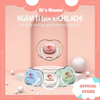 Ti ngậm, ti giả silicon kichi loại đẹp cho bé 0-6m