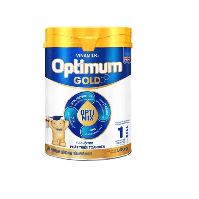 Sữa bột Optimum Gold số 1,2,3,4 lon thiếc 850g cho bé