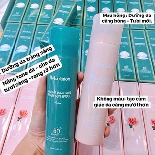 Xịt Chống Nắng Jm Solution