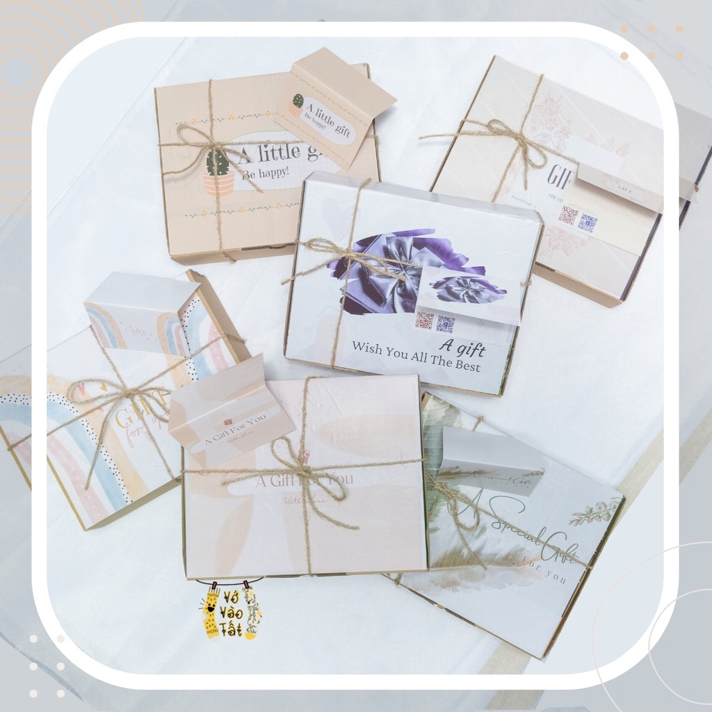 HỘP QUÀ ĐƠN GIẢN 2 (KHÔNG BAO GỒM TẤT/ VỚ)