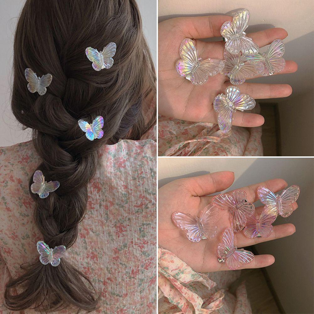 Kẹp Tóc Hình Bướm Ngọt Ngào Cho Nữ SOFTNESS