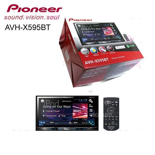 Pioneer AVH-X959BT Màn hình DVD cảm ứng 7' đa chức năng cao cấp