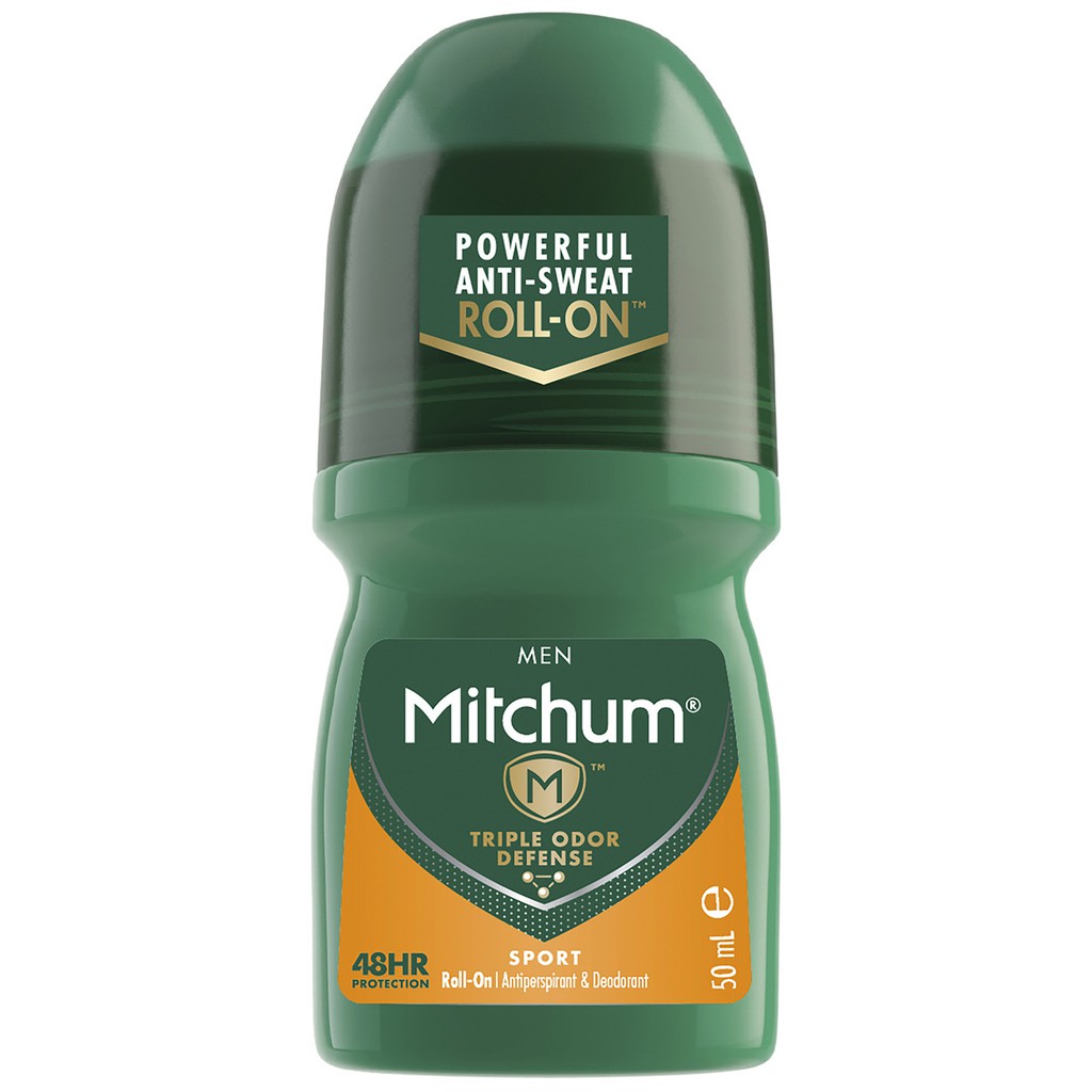 Lăn Khử Mùi Dành Cho Nam Mitchum Men Sport Roll-On 48h