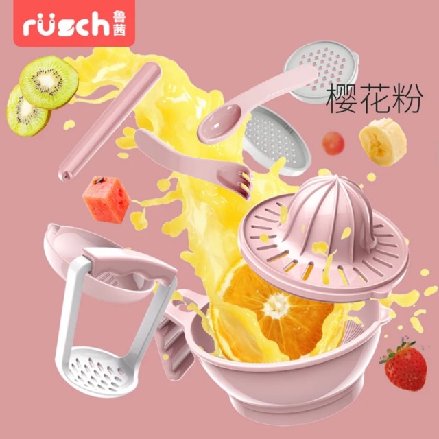 Bộ chế biến đồ ăn dặm Rusch