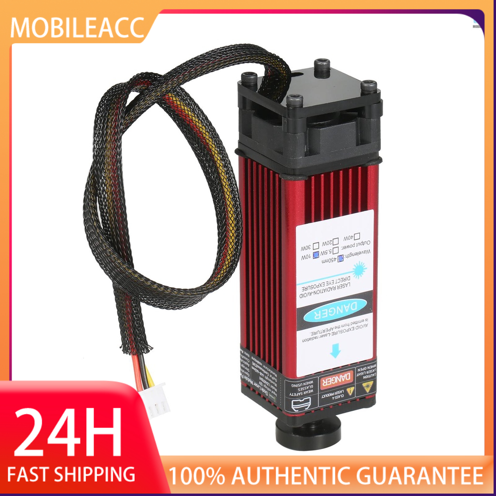 Mô đun Laser HABOTEST 5.5W 450nm độ chính xác cao thích hợp cho máy khắc gỗ / kim loại / CNC