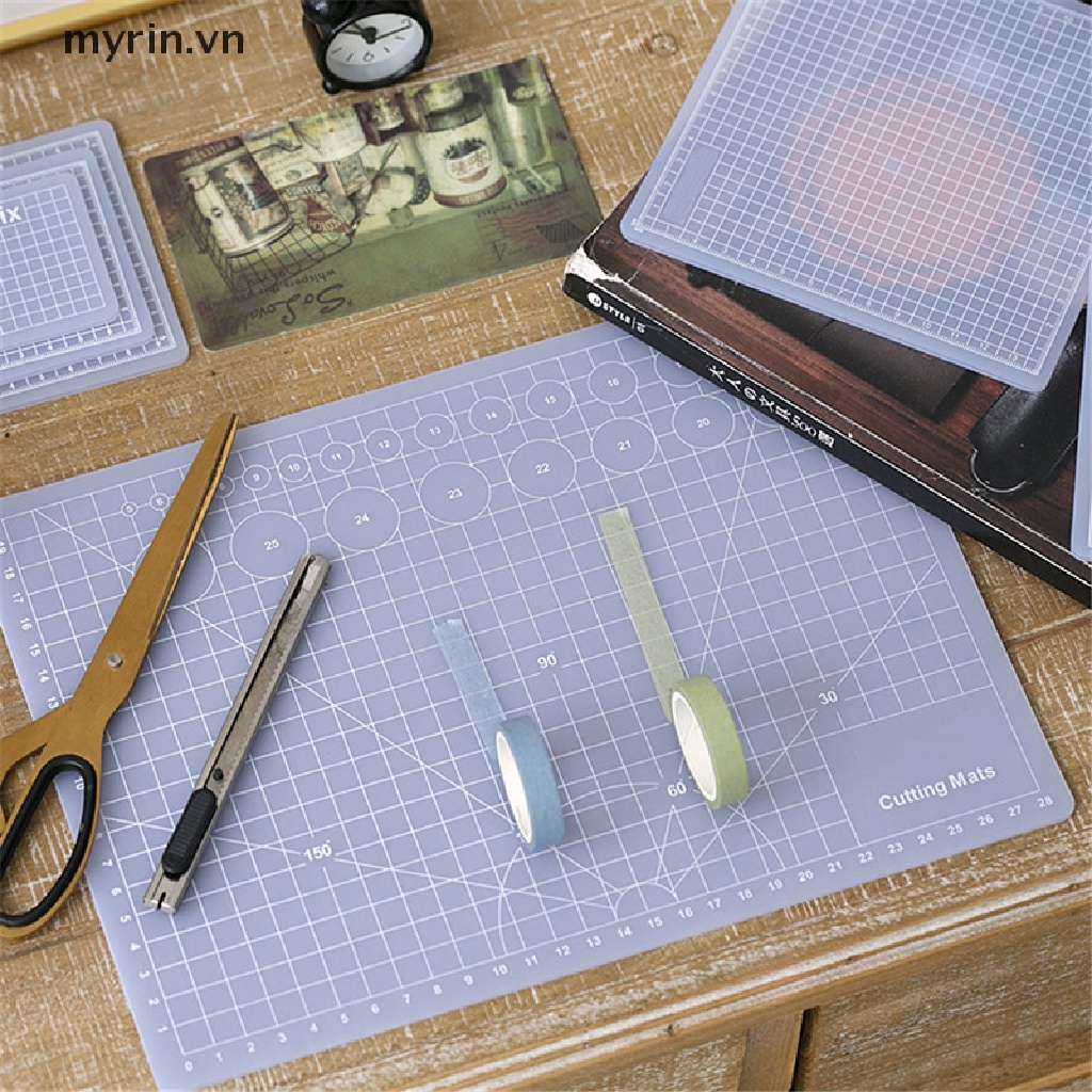 Thớt Cắt Giấy Chất Liệu PVC Bền Bỉ Dùng Để Làm Đồ Thủ Công DIY