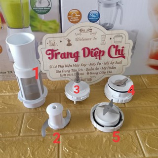 Phụ kiện máy xay - Dao khô, sinh tố, thịt Philips chính hãng Hr2115 Hr2118 Hr2116 Hr2061