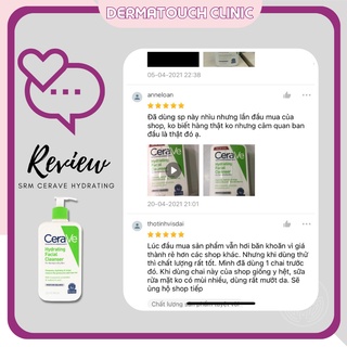 ✅[Chính Hãng] Sữa rửa mặt Cerave Hydrating (Xanh lá 236ml)