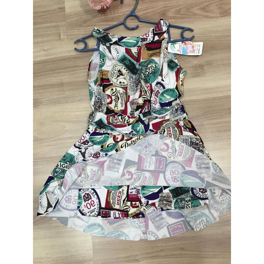 Váy bơi liền thân thời trang liền thân cổ tròn | BigBuy360 - bigbuy360.vn