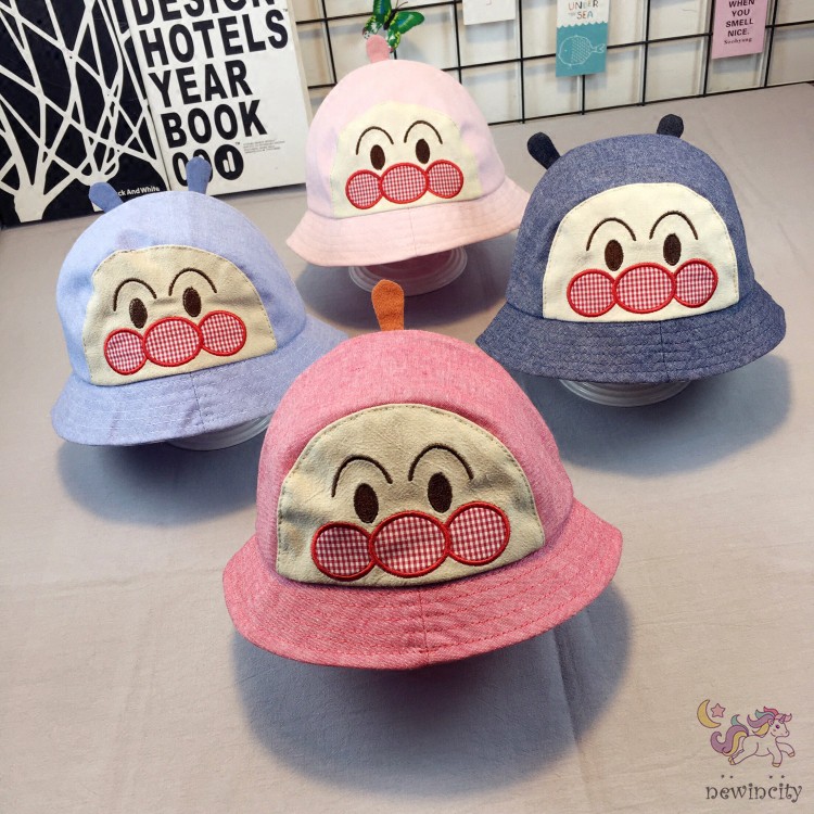 Mũ Lưỡi Trai Chống Tia Uv Với Họa Tiết Hoạt Hình Dùng Cho Trẻ Nhỏ