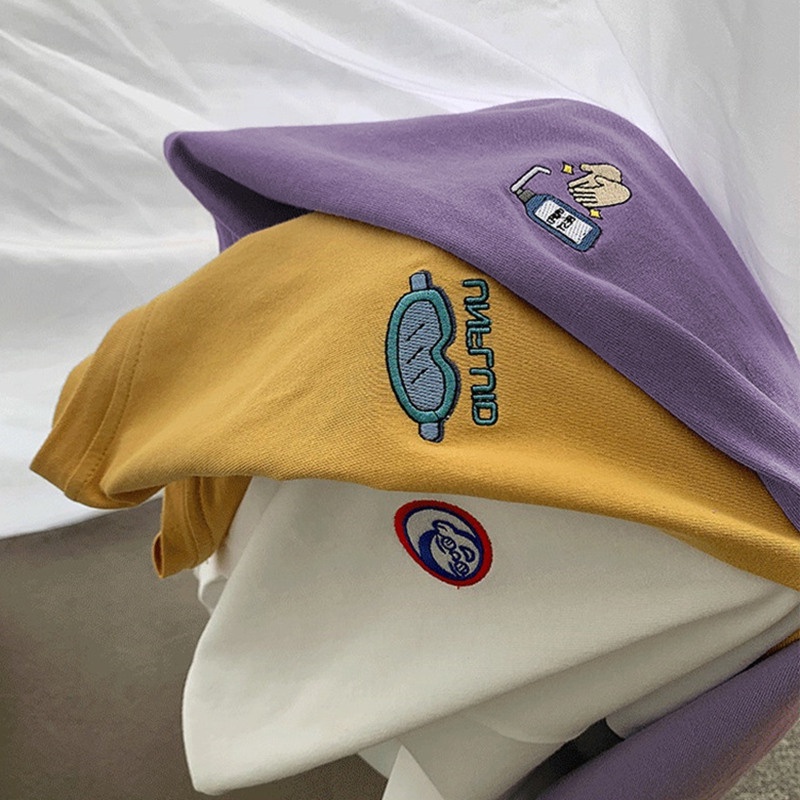 NRVP Mới Áo Thun Tay Ngắn Dáng Rộng 2021