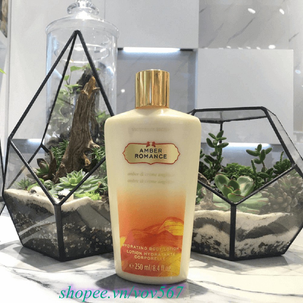 Sữa Dưỡng Thể 250ml Victoria’s Secret Amber Romance Lotion, vov567 Hàng Chính Hãng Giá Sỉ.