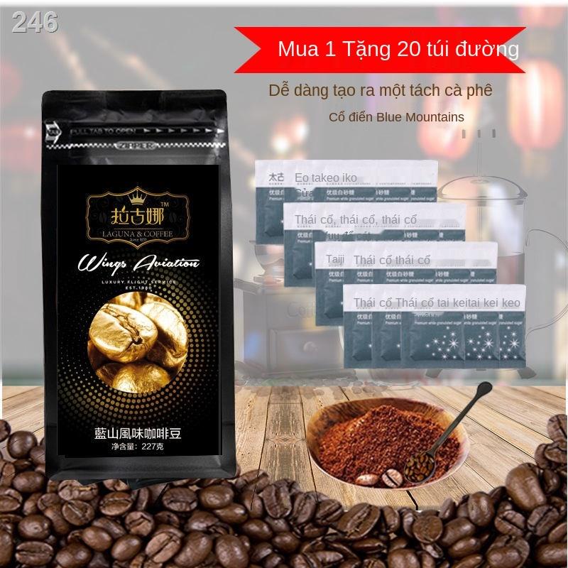 【HOT】[Máy xay đậu gửi] Laguna Blue Mountain Hương vị hạt cà phê tươi mới rang Bột espresso không đường đắng nguyên chất