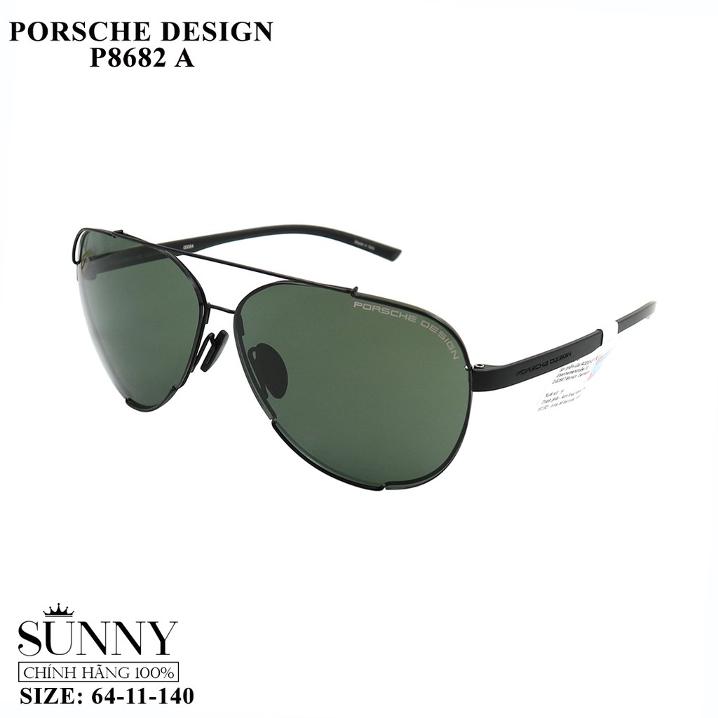 Kính mát thời trang Porsche Design P8682 chính hãng, bảo hành toàn quốc