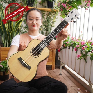 Đàn ukulele concert sqoe sq uk453, uk450 24inch 18 phím cao cấp, chế tác tinh xảo