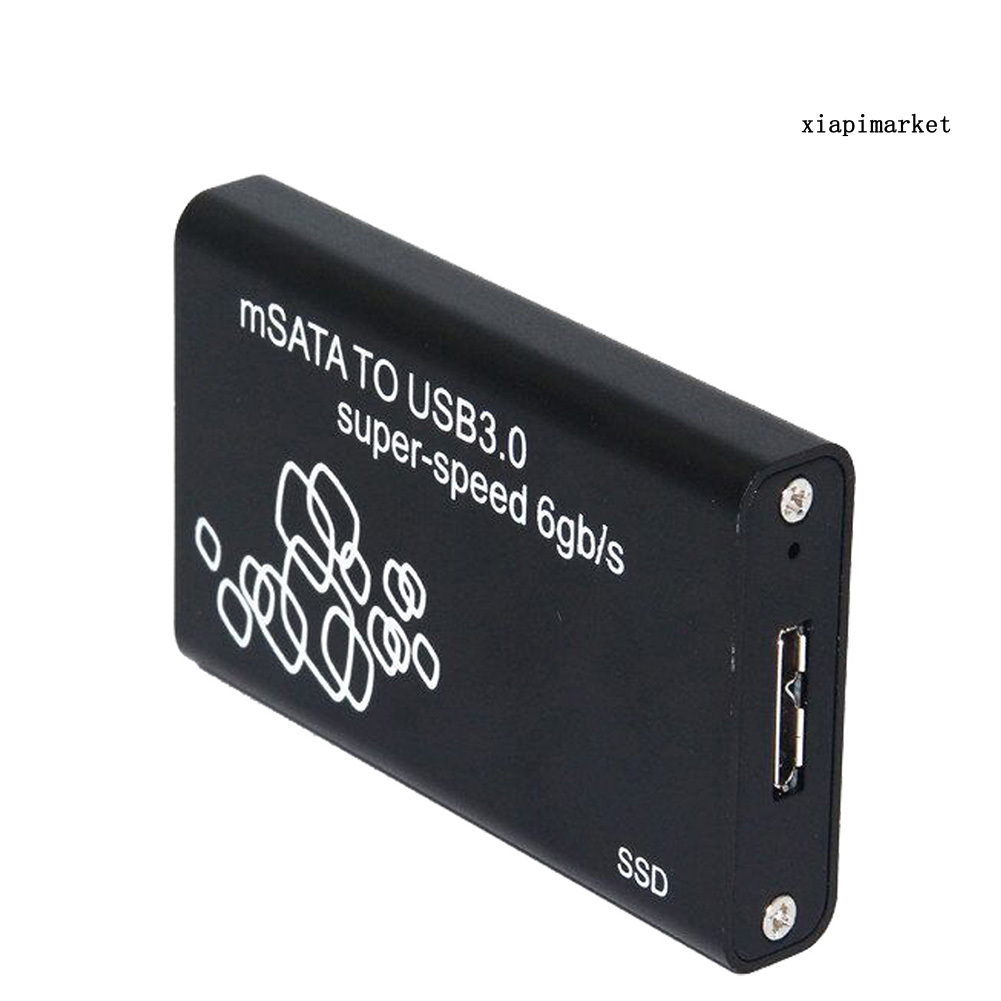 Hộp Đựng Ổ Cứng Ssd Mini Msata Sang Usb 3.0