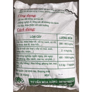 Phân bò đã qua xử lý bao 20dm3
