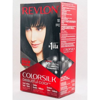 Thuốc nhuộm tóc revlon color silk beautiful 3d color số 10 màu đen