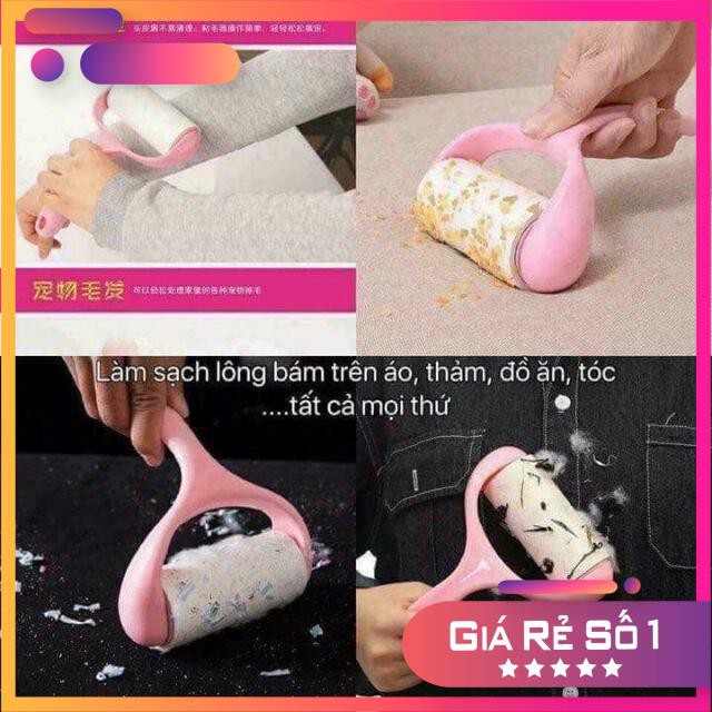 [ SIÊU KHUYẾN MẠI ] Cây lăn bụi quần áo tặng kèm 2 đầu thay.