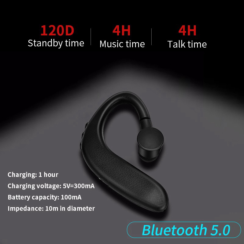 Tai Nghe Bluetooth 5.0 Chống Thấm Nước Ipx5 Tích Hợp Mic Cho Ios Android Y10 Điện Thoại