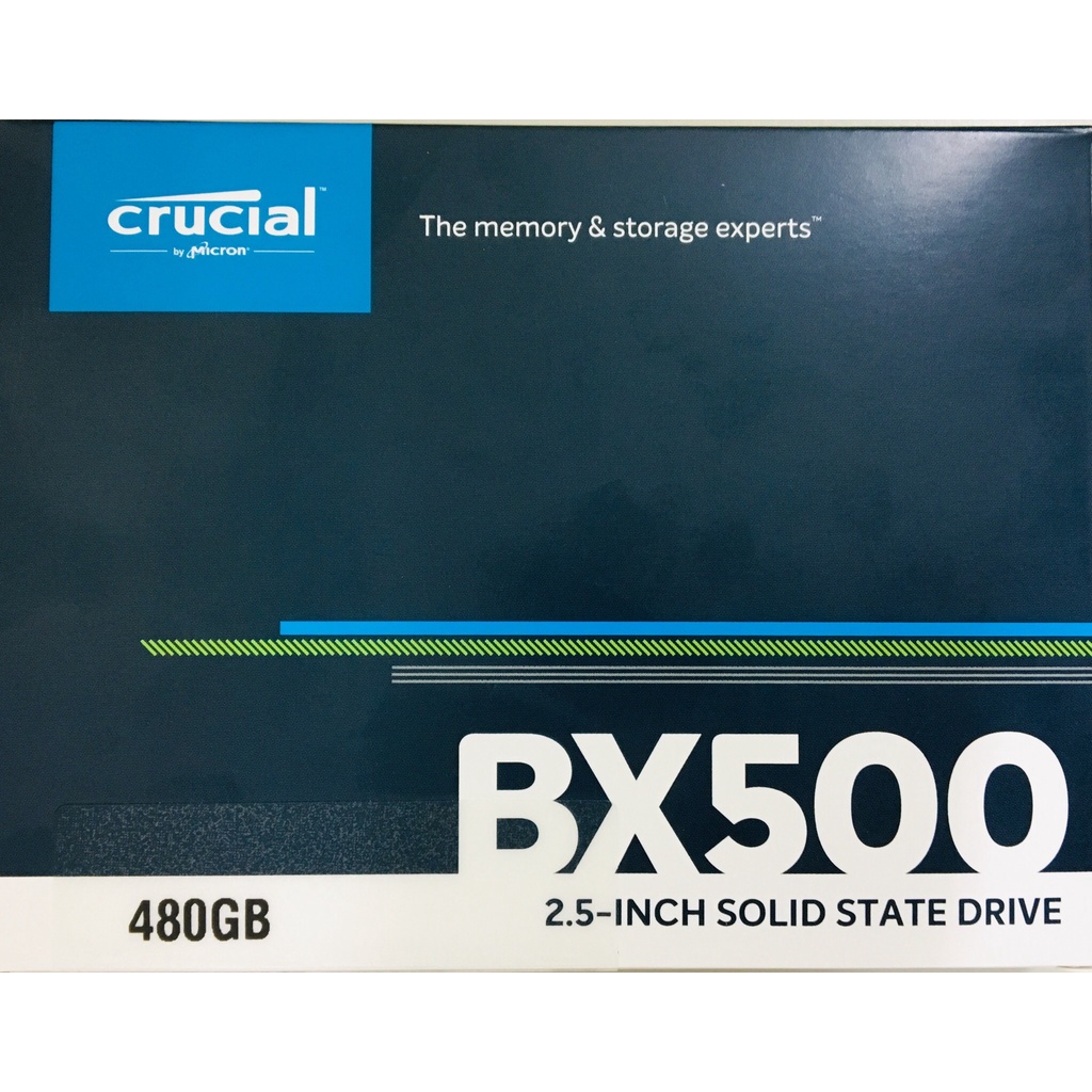 Ổ CỨNG SSD 480GB BX500 CRUCIAL CHÍNH HÃNG