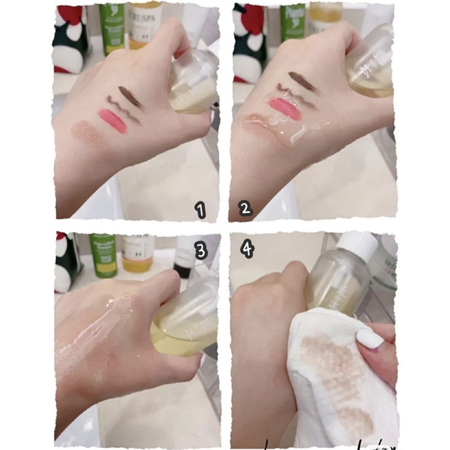 Dầu Tẩy Trang Chiết Xuất Trà Xanh Tràm Trà Xanh Loại Bỏ Bụi Bẩn Lớp Trang Điểm Ngừa Mụn Nước Tẩy Trang Đa Năng Mắt Môi | BigBuy360 - bigbuy360.vn