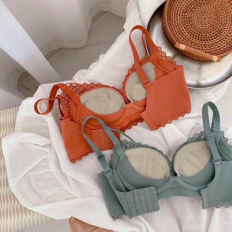 Bộ đồ lót, áo ngực ren không gọng tạo khe push upcho nữ | BigBuy360 - bigbuy360.vn