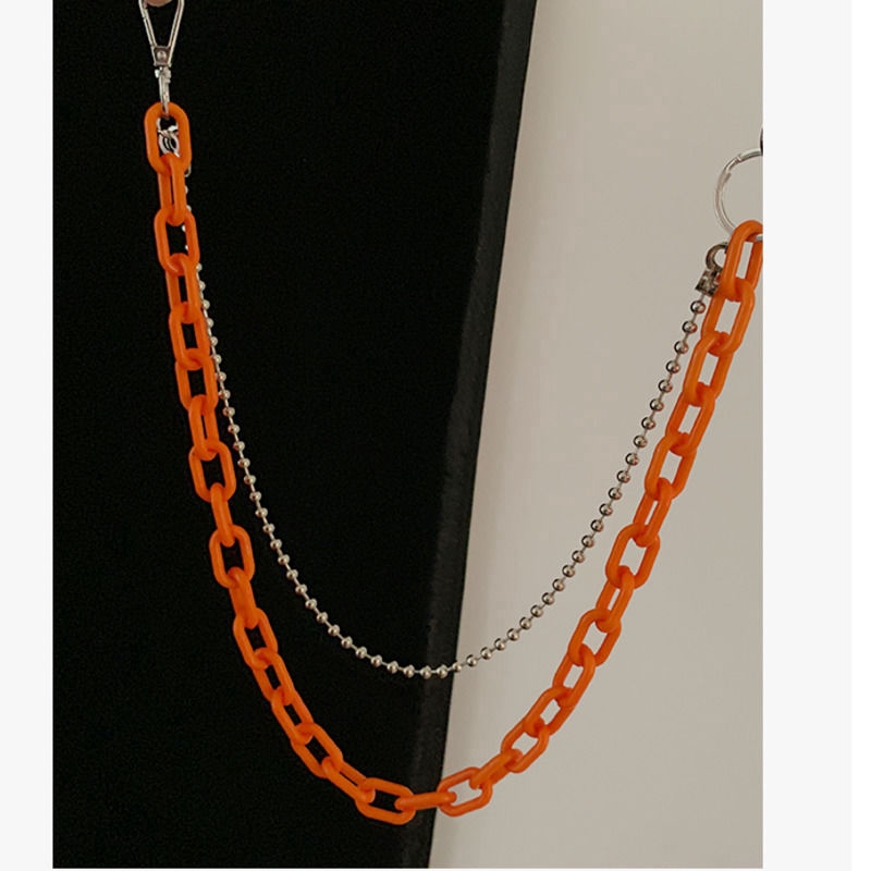 Dây mắt xích trang trí quần phong cách hiphop đường phố cá tính