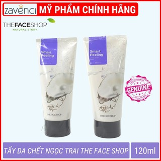 Tẩy Tế Bào Chết Ngọc Trai The FaceShop White Jewel Peeling Chính Hãng Hàn Quốc (120ml)