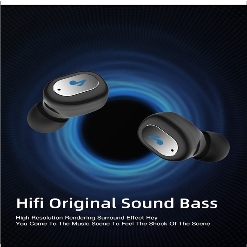 Tai nghe không dây thể thao X21S Bluetooth 5.0 có hộp sạc tiện lợi | BigBuy360 - bigbuy360.vn