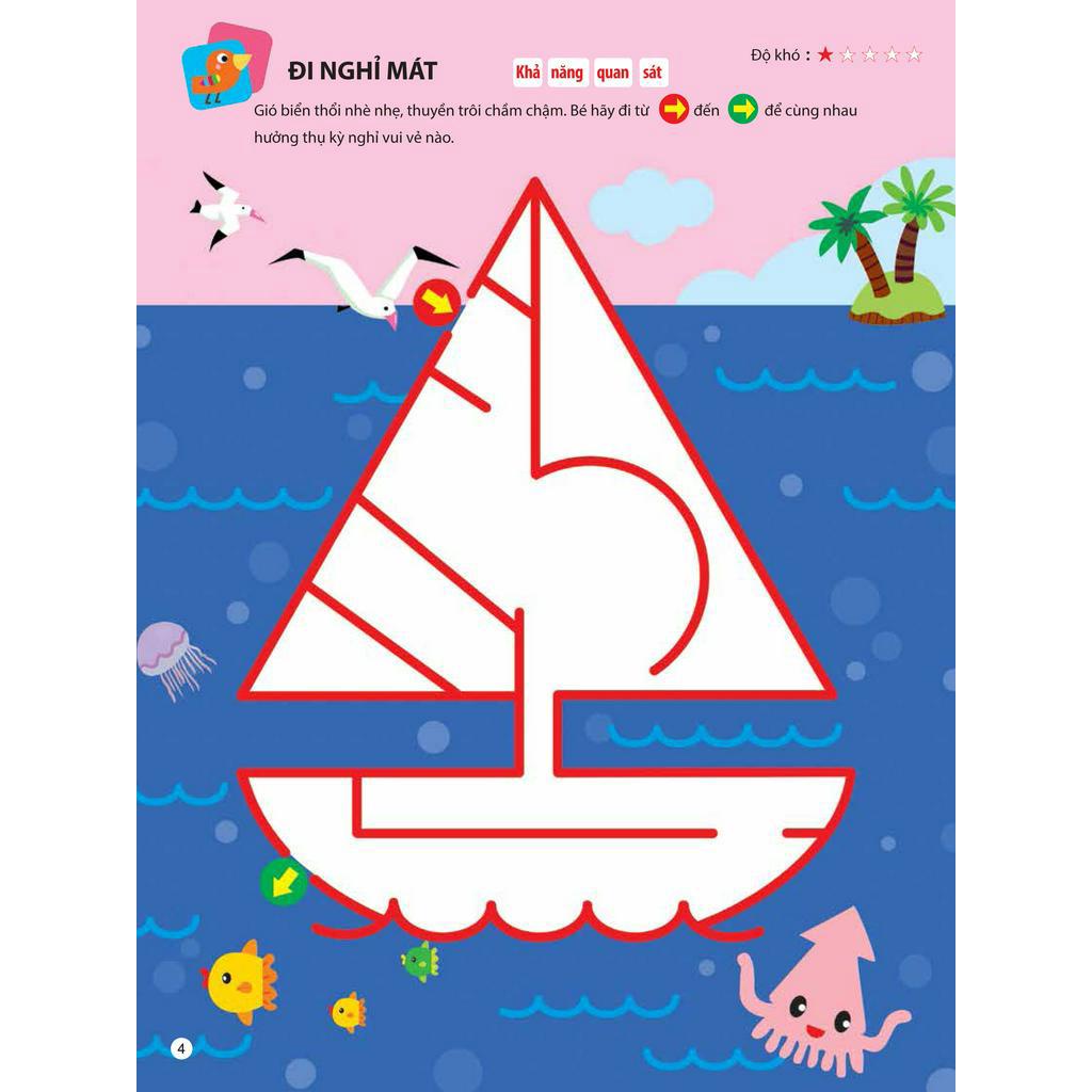 Sách Trò Chơi Mê Cung Phát Triển Trí Tuệ - Quyển 2