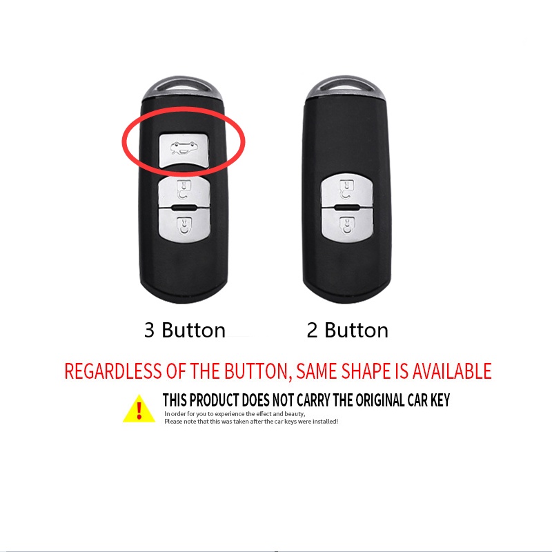 Vỏ TPU Bọc Chìa Khóa Điều Khiển Từ Xa Cho Mazda 2 3 6 Axela Atenza Demio CX-5 CX5 CX-3 CX-7 CX8 CX-9 BL BM GJ Proceed