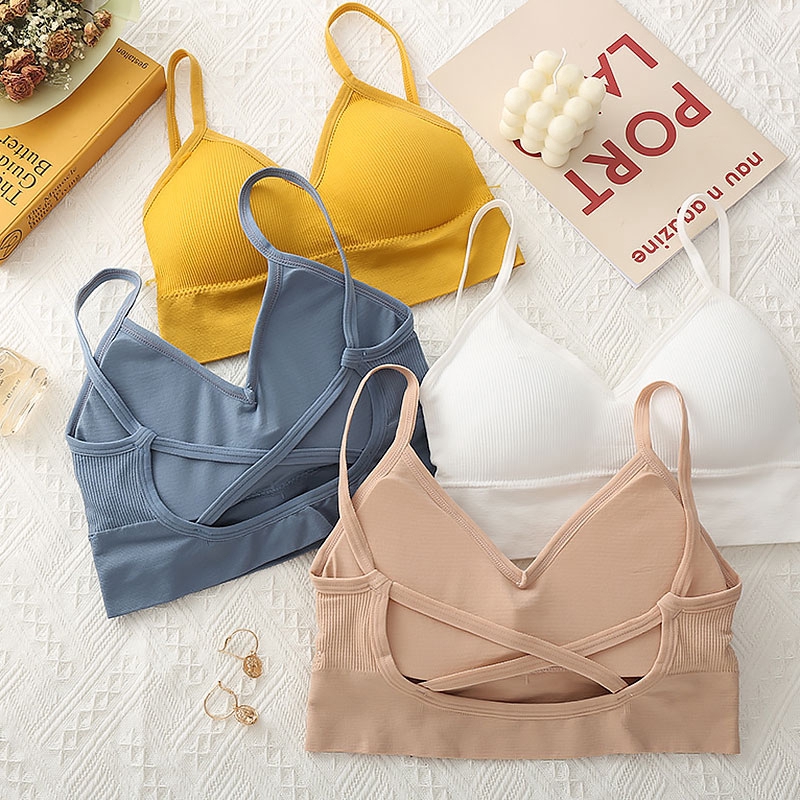 AOFEIQIKE Áo Lót Nữ Hai Dây Quyến Rũ Sành Điệu