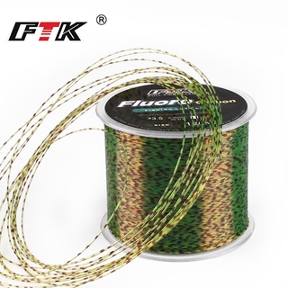120m Fluorocarbon Lớp Phủ Sợi Carbon Dây Lãnh Đạo Cá Chép Câu Cá Chìm Dây Thiết Kế Mút