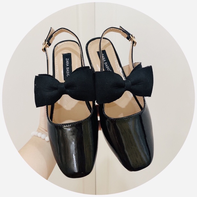 Giày nơ tiểu thư phong cách vintage | BigBuy360 - bigbuy360.vn