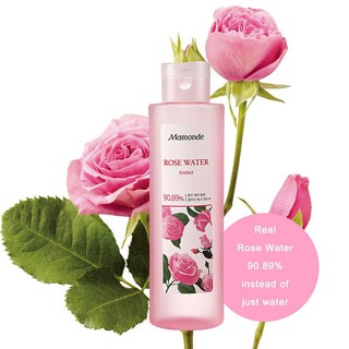 Nước Hoa Hồng Không Cồn Mamonde Rose Water Toner 150ml CL106
