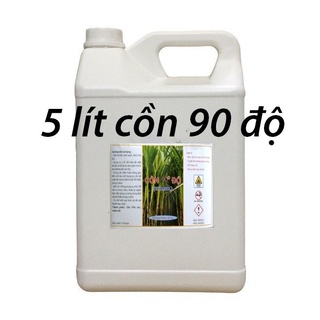 Cồn y tế 5 lít, - 90 độ, sát trùng diệt khuẩn có vòi xịt, hàng chính hãng giá cả tận gốc
