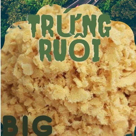 TRỨNG RUỒI LÍNH ĐEN 1Gram - xem hàng trước khi thanh toán