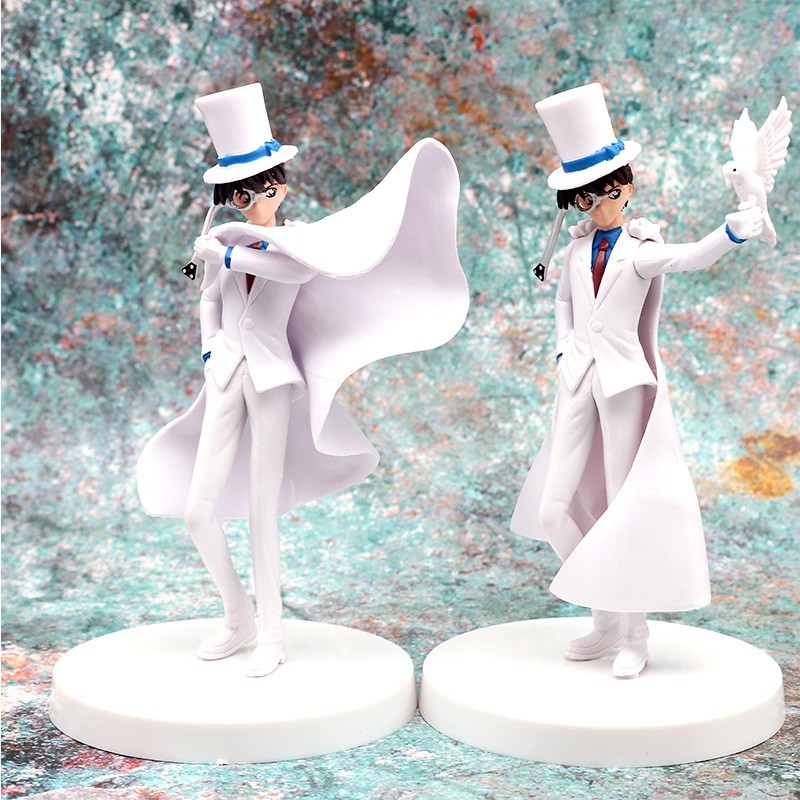 Mô hình Kaito Kid cao 15cm 🔥FREE SHIP🔥 Mô hình Conan Kaito Kid có chân đế chắc