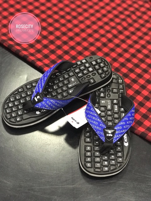 Dép Thái Lan xỏ ngón nam KITO bàn phím EM4210