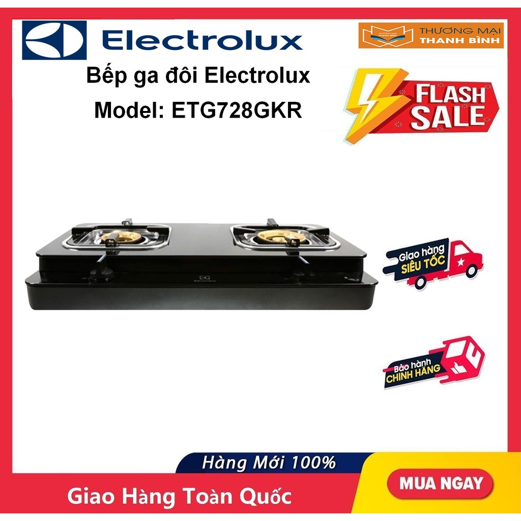 Bếp ga đôi Electrolux ETG728GKR