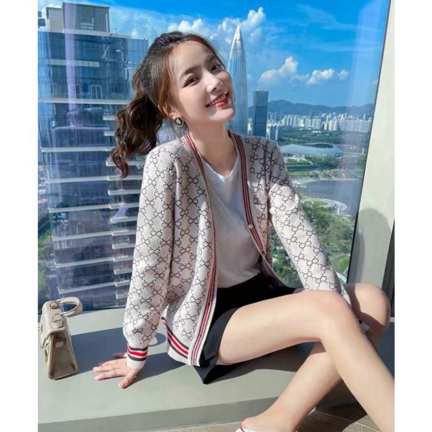 Cardigan Len Nữ GUMAX, Cadigan Len Hàn Quốc, Áo Khoác Dáng Dài Hàng TaoBao có sẵn | BigBuy360 - bigbuy360.vn
