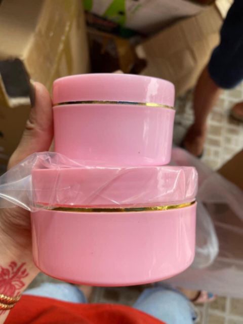 HỦ ĐỰNG KEM BODY 200g (HỒNG BABY)