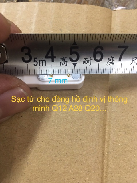 [Mã ELFLASH5 giảm 20K đơn 50K] Cáp sạc đồng hồ thông minh A28 ( cáp từ).